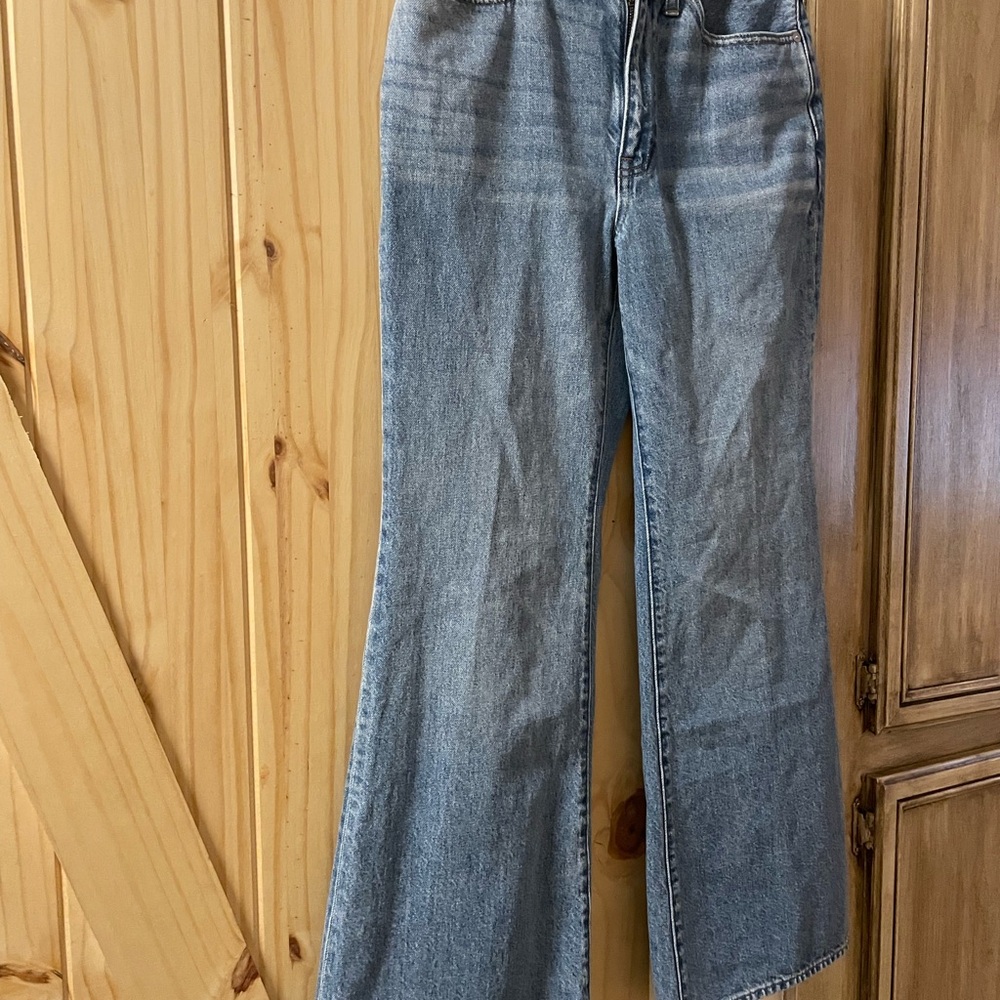 Blue Flare & Wide Leg Jeans